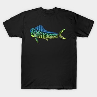 Tribal Mahi Mahi T-Shirt